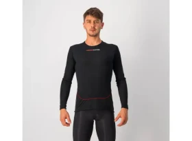 Castelli Prosecco Tech pánské triko dlouhý rukáv Black vel. M