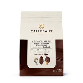 Hořká čokoláda na polévání Ice Callebaut (2,5 kg)