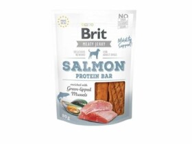 Brit Jerky Salmon Protein Bar 80g