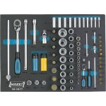 BOSCH 2607017160 / Sada bitů a nástrčných klíčů (27ks) / 19x bit / 5x nástrčný klíč / 1x ráčna / 1x držák / 1x adaptér (2607017160)