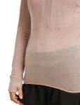 ICEBREAKER Wmns Mer 200 Realfleece Descender LS Half Z, Pink Quartz (vzorek) velikost: S
