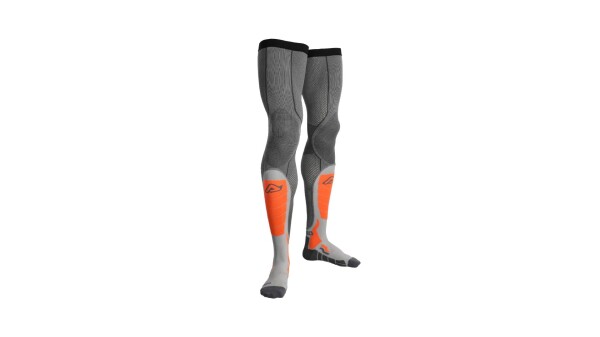 Nadkolenky Acerbis X-Leg Pro Vented šedá/oranž šedá/oranž Xxl