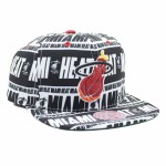 Mitchell & Ness Pánská kšiltovka Miami Heat NBA Meat Paper Snapback