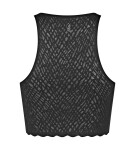 SLOGGI ZERO FEEL BLISS - bezešvý crop top jako druhá kůže Sloggi BLACK XS