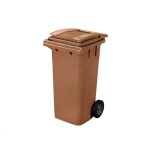 Popelnice 120 l plastová BIO s kolečky AKCE