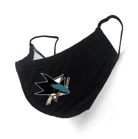 Rouška San Jose Sharks Black Velikost: Velikost: