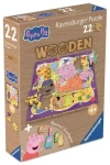 Ravensburger Dřevěné puzzle Prasátko Peppa