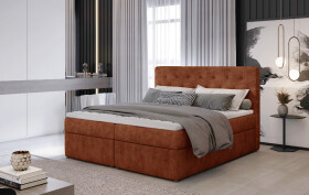 Boxspring Loree Rozměr: 160 x 200 cm, látka: Dora 63