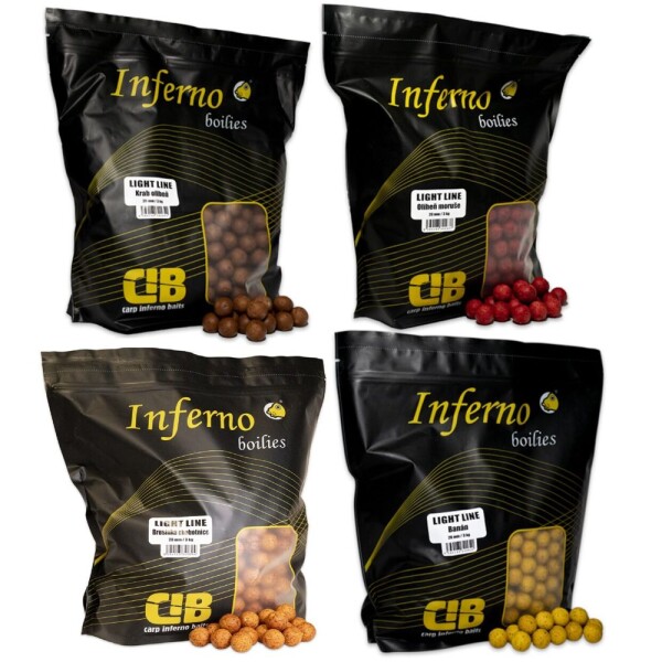 Carp Inferno Boilies Light Line 20mm 3kg,Carp Inferno Boilies Light Line 20mm 3kg