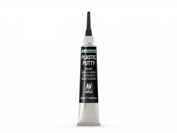 Tmel Vallejo 70401 Plastic putty tubička s delším aplikátorem 20 ml