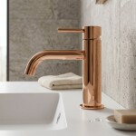 REA - Umyvadlová baterie LUNGO Copper nízká REA-B7998