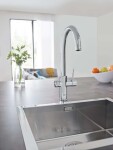 GROHE - Blue Home Dřezová baterie Connected, s chladícím zařízením a filtrací, chrom 31539000