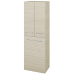 Dřevojas - Vysoká skříň s košem na prádlo DOS SVD3K 50 - D04 Dub / Úchytka T04 / D04 Dub 65211E