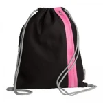 Pagna Go černá/tmavě růžová / Sportovní taška / bavlna, polyester / 46x36 cm / 6 l (99522-34)