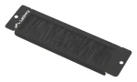 Lanberg AK-1104-B černý / Kartáčový panel / pro 10" nástěnné rozváděče (AK-1104-B)