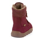 Dívčí zimní barefoot boty ZERU TEX WINTER Bordeaux Froddo G3160240-8 - 28