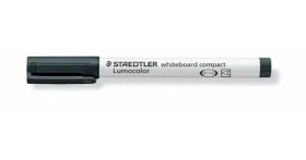 Staedtler Lumocolor černá / Popisovač na bílou tabuli / šíře stopy 1-2 mm (341-9)