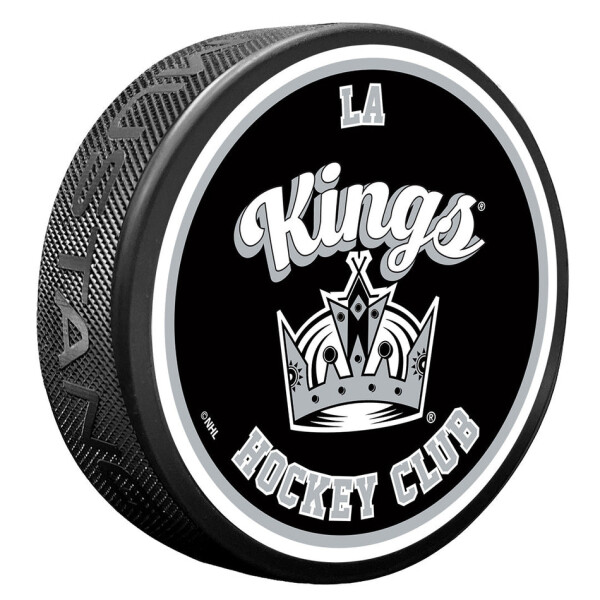 Mustang Puk Los Angeles Kings NHL Retro Script