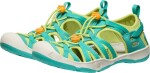 Dětské sandály Keen Moxie sandal youth bright aqua/bright marigold Velikost: 36