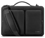 Tech-Protect Defender Bag 13-14" černá / Brašna pro notebook / polstrovaná / 4 kapsy / nastavitelný popruh (5906302372867)