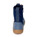 Chlapecké zimní barefoot boty s membránou Bugga RUBA Blue B00197-04 - 31