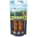 Ontario Protein žvýkací pamlsek malá rolka s kuřecím 12.7cm 2ks (214-56032)