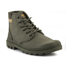 Boty Palladium PAMPA HI COATED U 74375-377-M Dusky Green EU 38