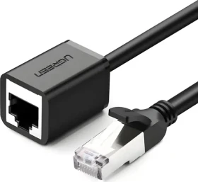 Ugreen Síťový kabel RJ45 (M) - RJ45 (M) 0,5 m černá / Síťový kabel / Cat.6 FTP (UGR259BLK)