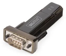 Digitus DA-70167 černá / Adaptér / RS232 na USB 2.0 / FTDI / 80 cm (DA-70167)