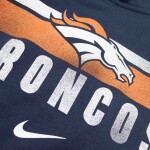 Nike Dětská mikina Denver Broncos NFL Team Stripes Club Hoodie (YOUTH)
