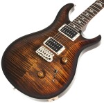 PRS Custom 24 Black Gold Wraparound Burst