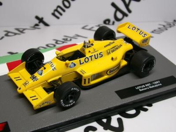 33/23 F1 LOTUS 99T 1987 Satoru Nakajima - ALTAYA 1:43