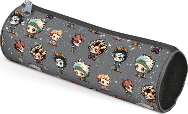 Penál etue válcová Anime mascots
