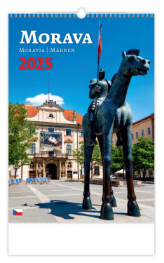 Nástěnný kalendář 2025 Helma - Morava