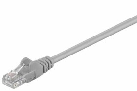 MicroConnect CAT5e U/UTP 1m šedá / PVC (B-UTP501)