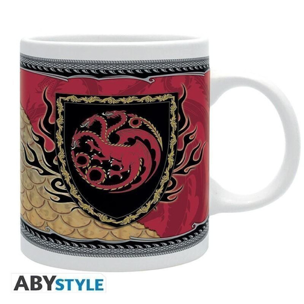 House of the Dragon Keramický hrnek 320 ml - Znak Targaryenů
