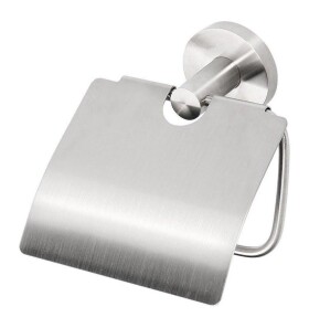 SAPHO - X-STEEL držák toaletního papíru s krytem, nerez mat XS701