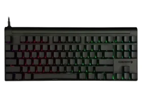Cherry MX BOARD 8.0 černá / Mechanická klávesnice / drátová / USB / Cherry MX Red / RGB podsvícení / US (G80-3888HYAEU-2)
