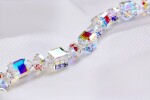 Royal Fashion pozlacený náramek Swarovski DBS0121-WG