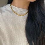 ELENYS Milano Chain – pozlacený náhrdelník 18K žluté zlato Délka: 38+5 cm / max. 43 cm