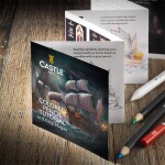 Castle art supplies Castle art supplies, CAS-120CPZ, Premium colored pencils, sada pastelek v pouzdře, 120 ks