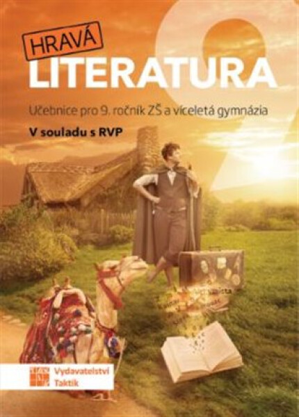 Hravá literatura 9 - učebnice, 1. vydání - Michaela Jindráčková