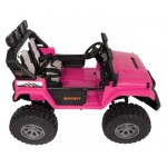 Mamido Elektrické autíčko Extreme Sport 4x4 s proměnlivou velikostí růžové
