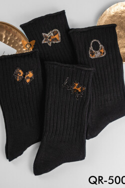 APLIKACE PONOŽEK QR-5008 NERO UNI