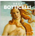 Kalendář 2027 poznámkový: Sandro Botticelli, 30 x 30 cm