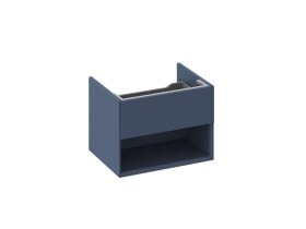 RAVAK - Lite Umyvadlová skříňka 60x45x43 cm, 1 zásuvka, Deepsea Blue X000001857