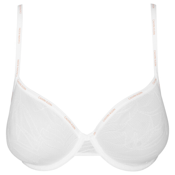 Dámská vyztužená podprsenka Lightly Lined Demi QF5242E-100 - Calvin Klein 70C