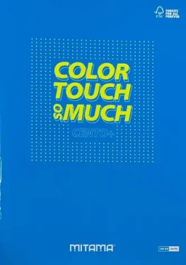 Mitama Color Touch světle modrá / Sešit / A4+ / Linkovaný / 52+2 listů (62172-90125)