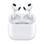 Apple AirPods (2022) 3. generace / bezdrátová sluchátka / BT 5.0 / s lighting nabíjecím pouzdrem (MPNY3ZM/A)