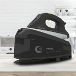 Taurus Sliding Pro 3000 Non Stop černá / Napařovací žehlička / 3000 W / keramická plocha / parní ráz 300 g/min (918693000)